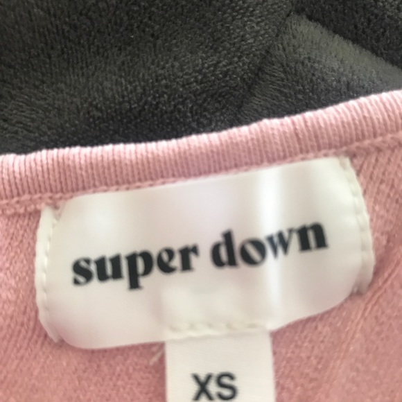 Size XS one shoulder mini dress ribbed - Picture 4 of 6